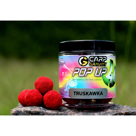 Kulki 4D FLUO POP UP Truskawka 18mm 250ml